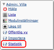 Statistik i villamotorn